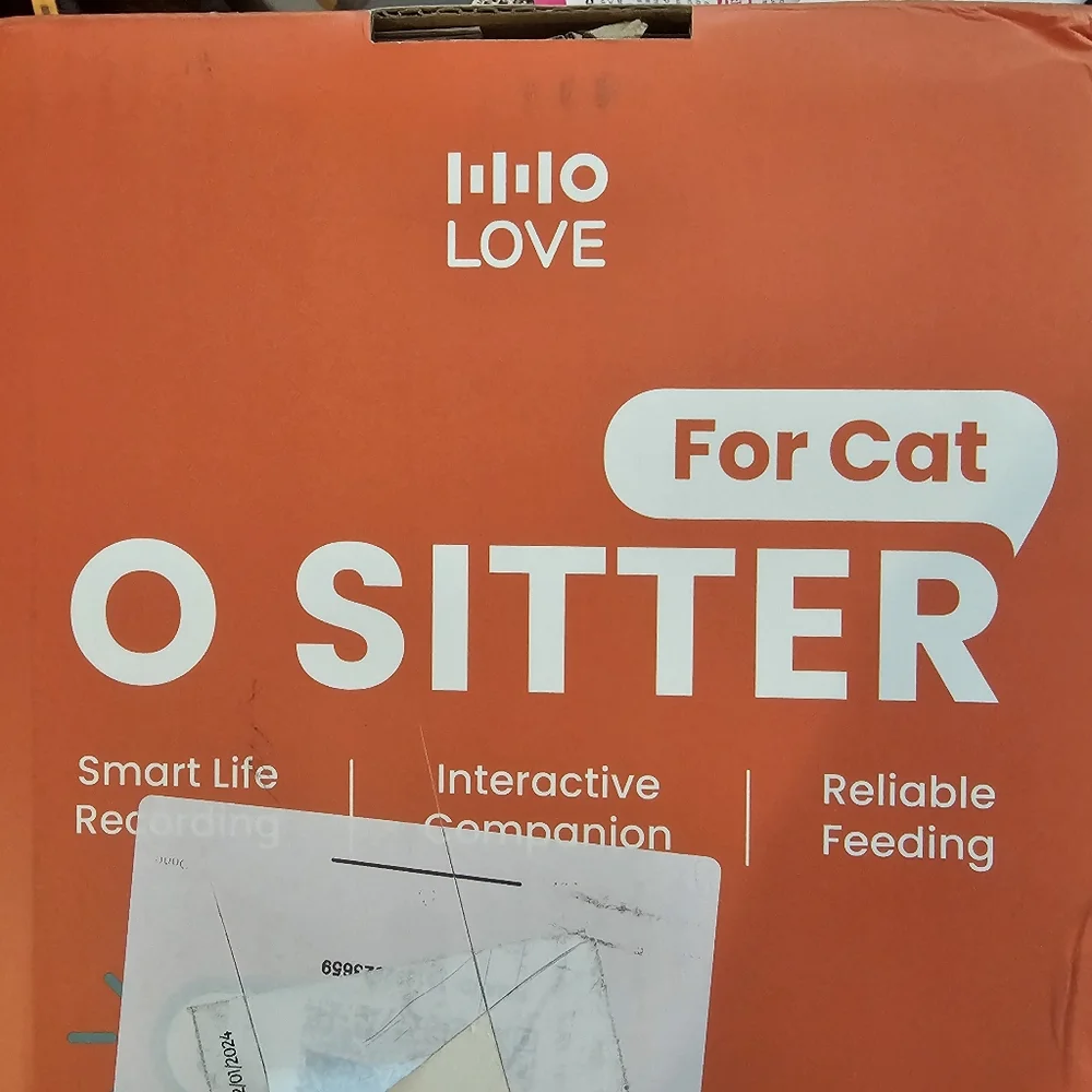 HHOLOVE O Sitter Cat Camera With App Controlled Smart Companion Robot For Cats